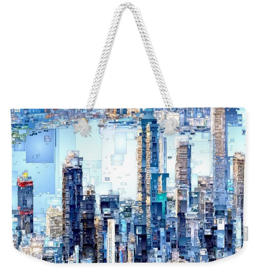 Weekender Tote Bag - Hong Kong Skyline