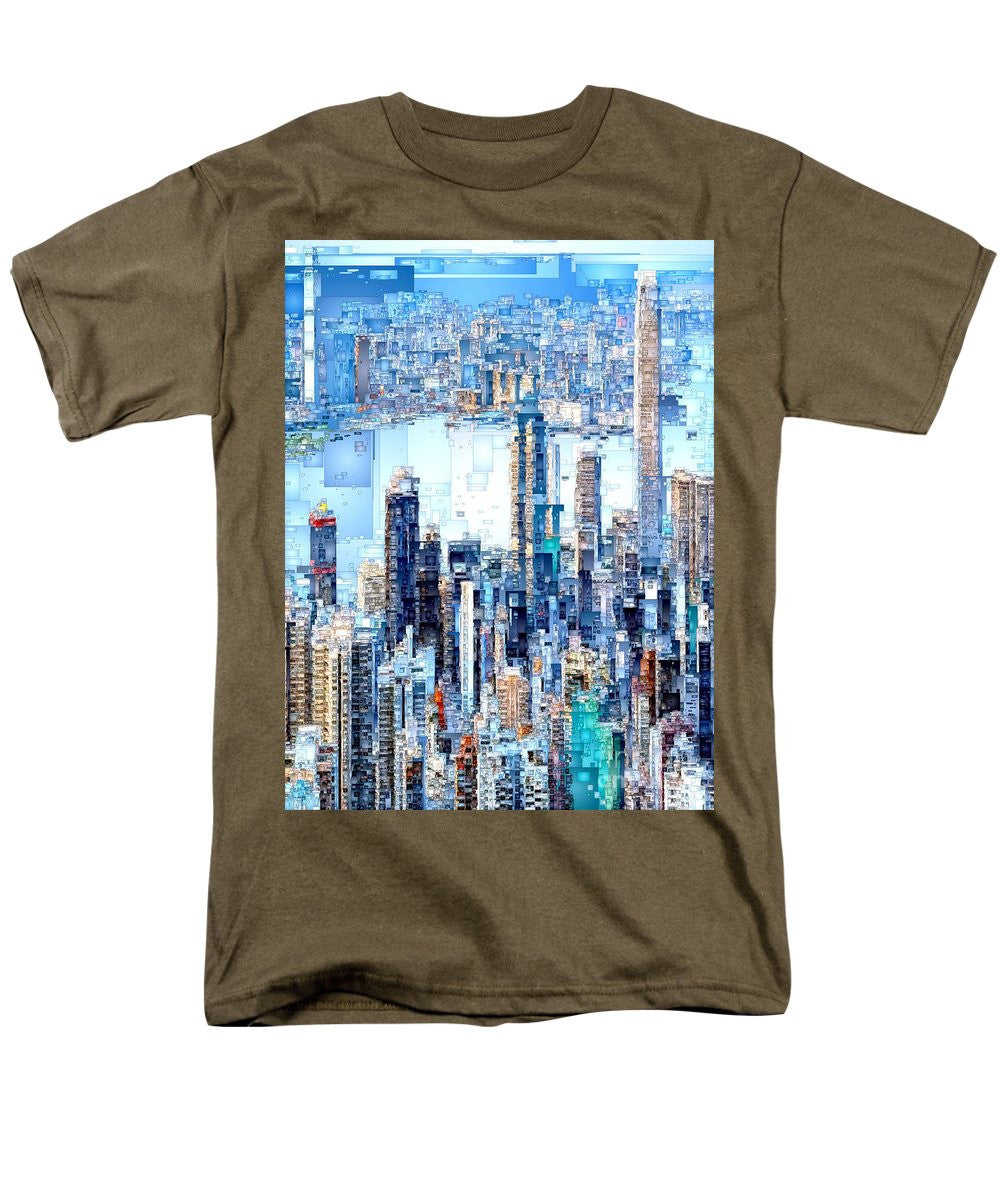 Men's T-Shirt  (Regular Fit) - Hong Kong Skyline