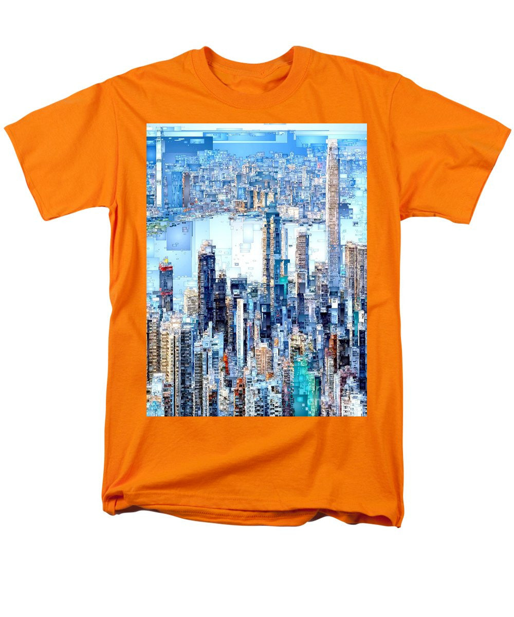 Men's T-Shirt  (Regular Fit) - Hong Kong Skyline