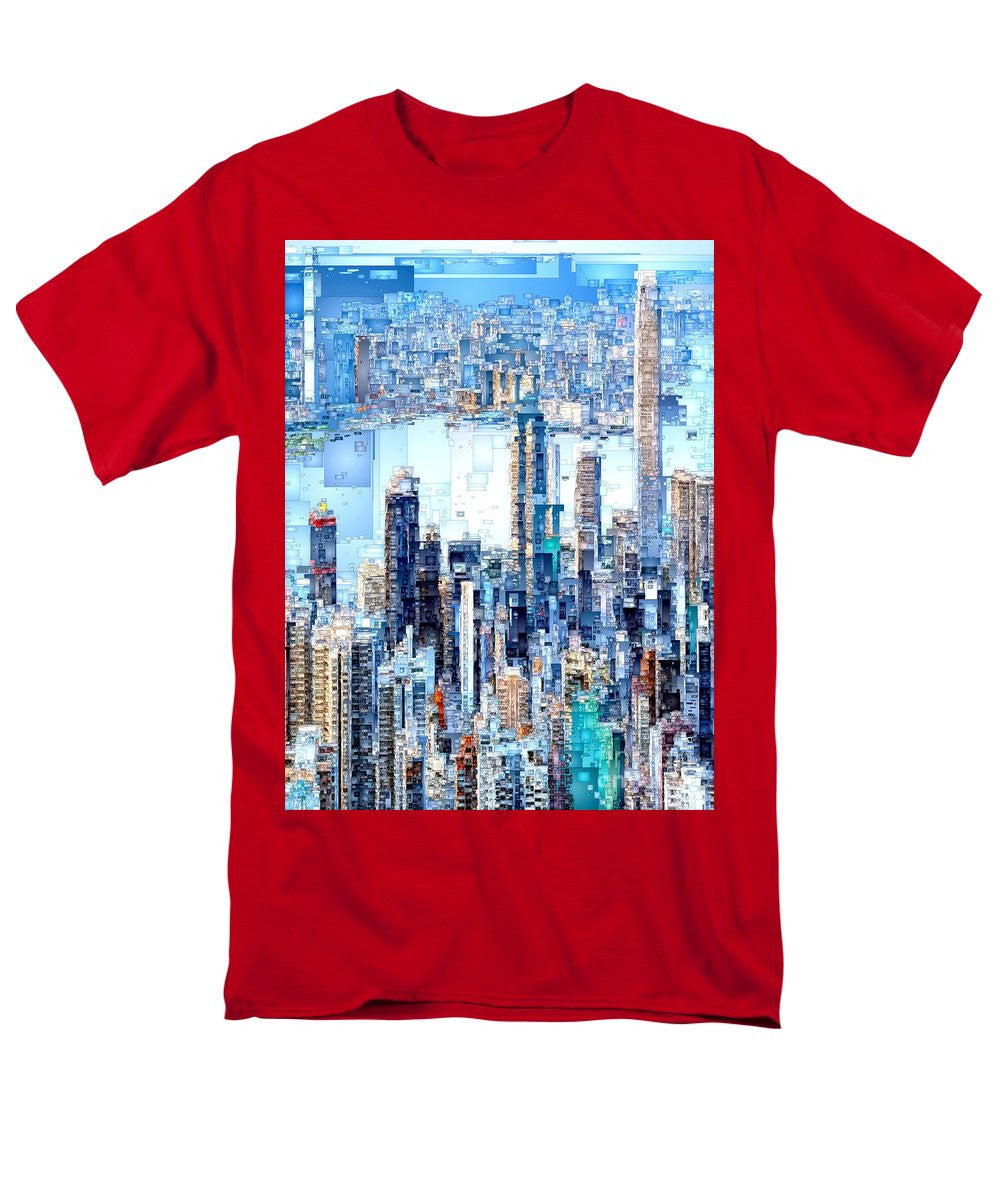 Men's T-Shirt  (Regular Fit) - Hong Kong Skyline