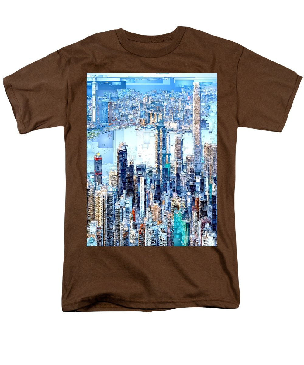 Men's T-Shirt  (Regular Fit) - Hong Kong Skyline