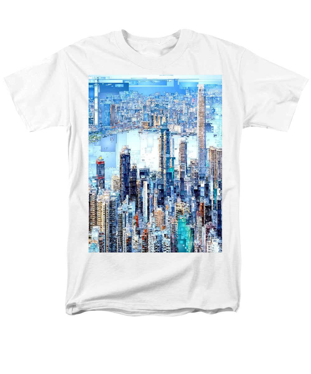 Men's T-Shirt  (Regular Fit) - Hong Kong Skyline