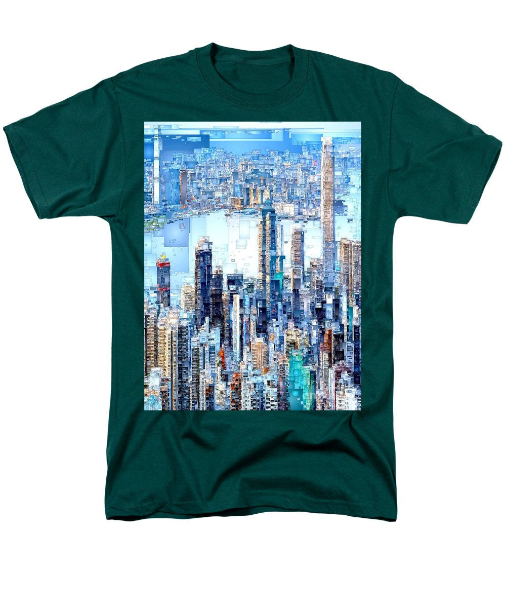 Men's T-Shirt  (Regular Fit) - Hong Kong Skyline