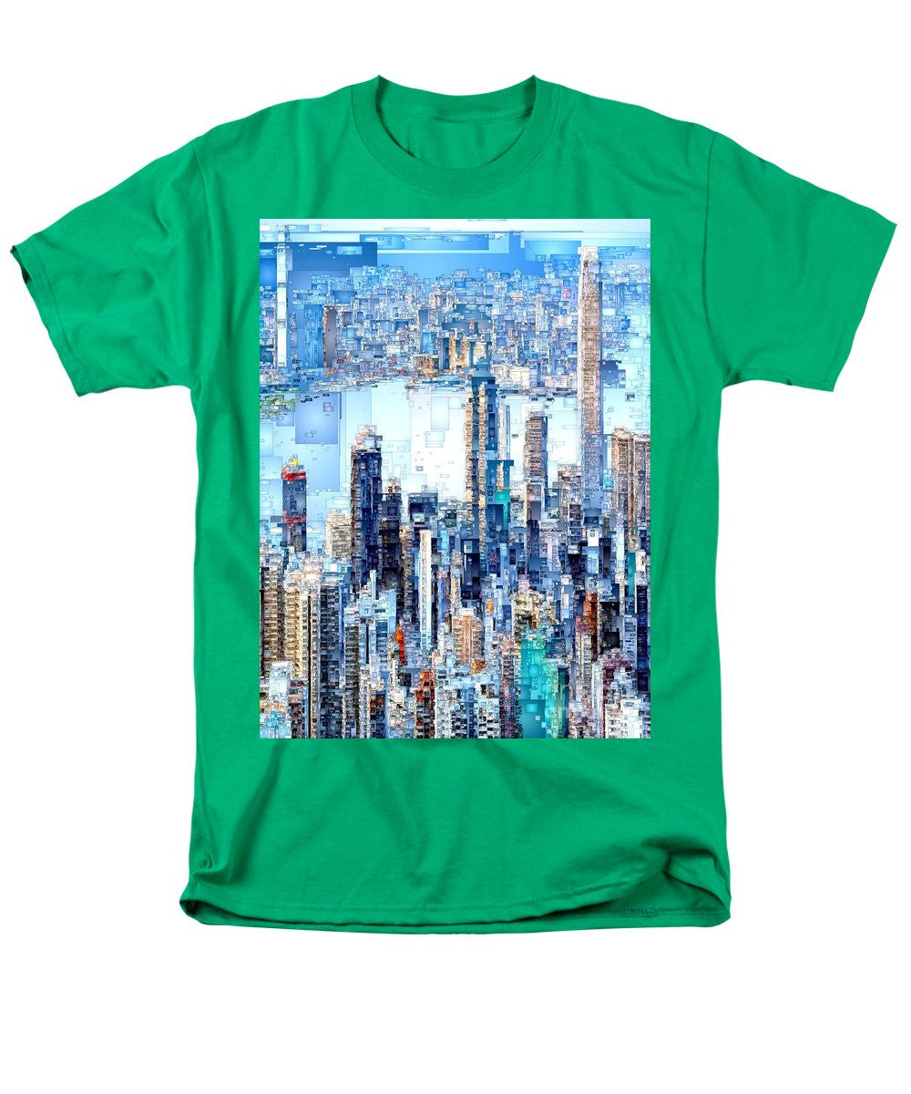 Men's T-Shirt  (Regular Fit) - Hong Kong Skyline