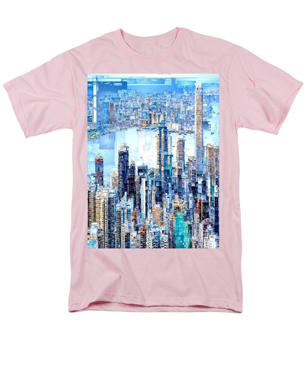 Men's T-Shirt  (Regular Fit) - Hong Kong Skyline