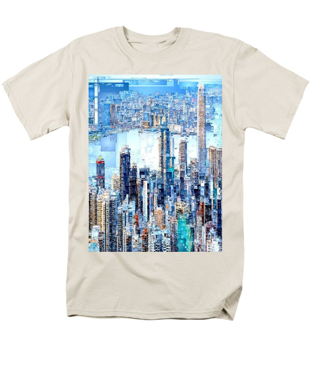 Men's T-Shirt  (Regular Fit) - Hong Kong Skyline