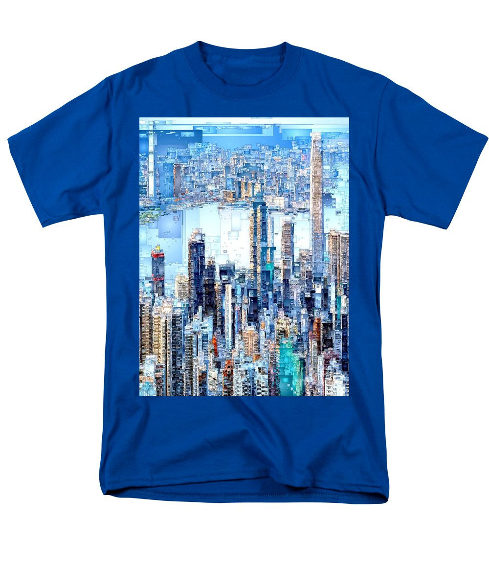 Men's T-Shirt  (Regular Fit) - Hong Kong Skyline