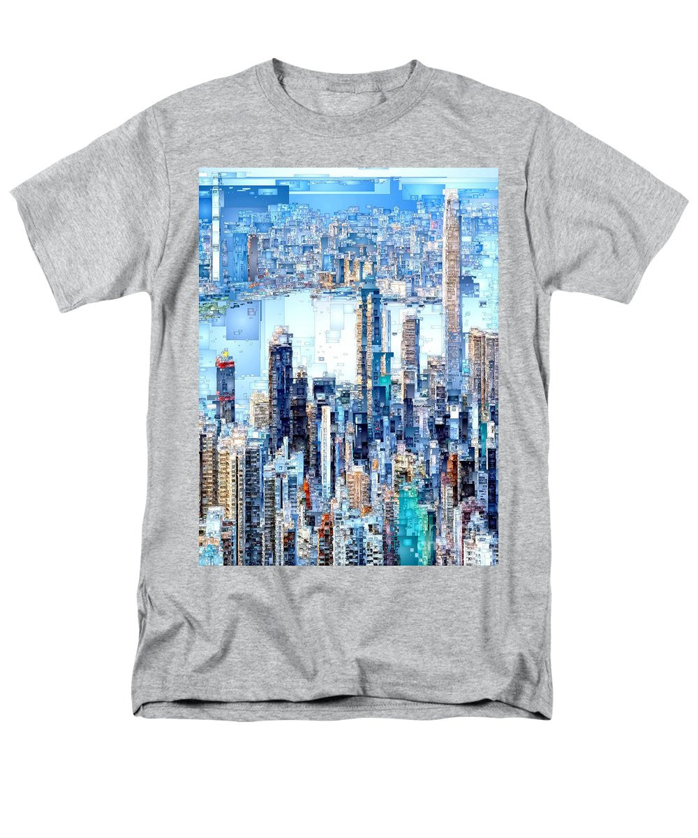 Men's T-Shirt  (Regular Fit) - Hong Kong Skyline