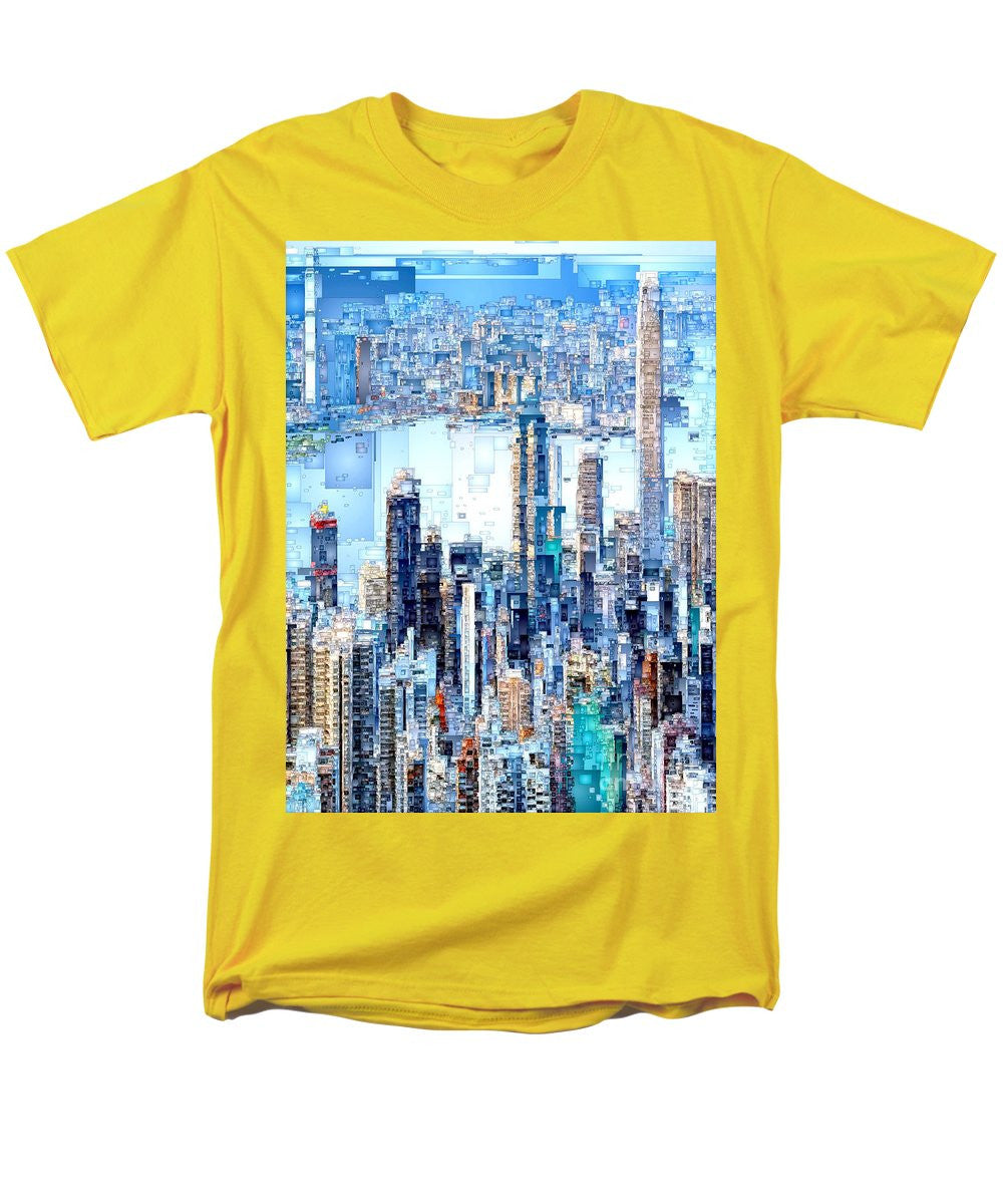 Men's T-Shirt  (Regular Fit) - Hong Kong Skyline