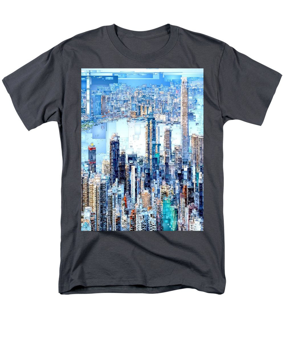 Men's T-Shirt  (Regular Fit) - Hong Kong Skyline