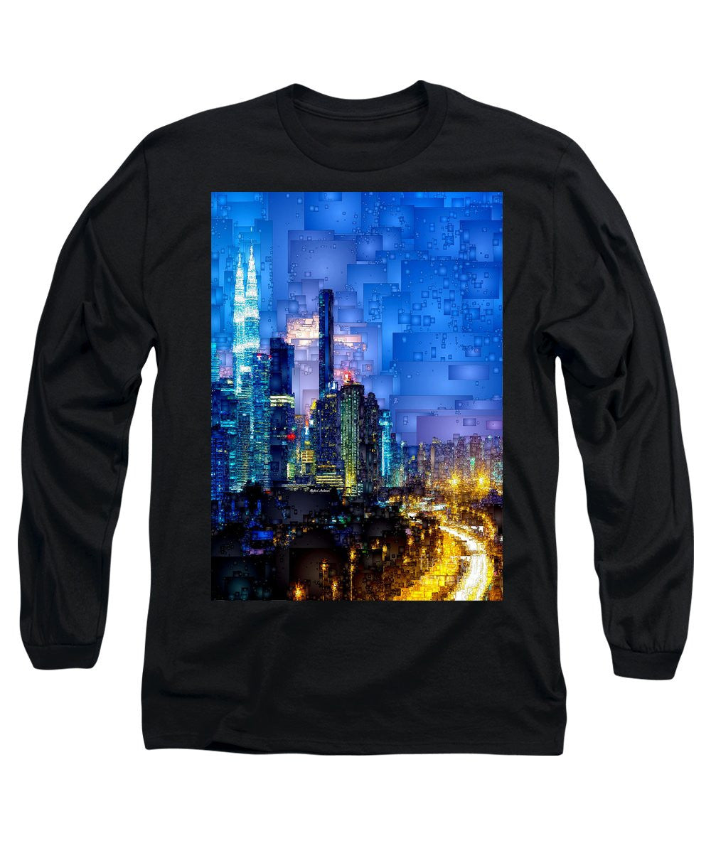 Long Sleeve T-Shirt - Kuala Lumpur At Night