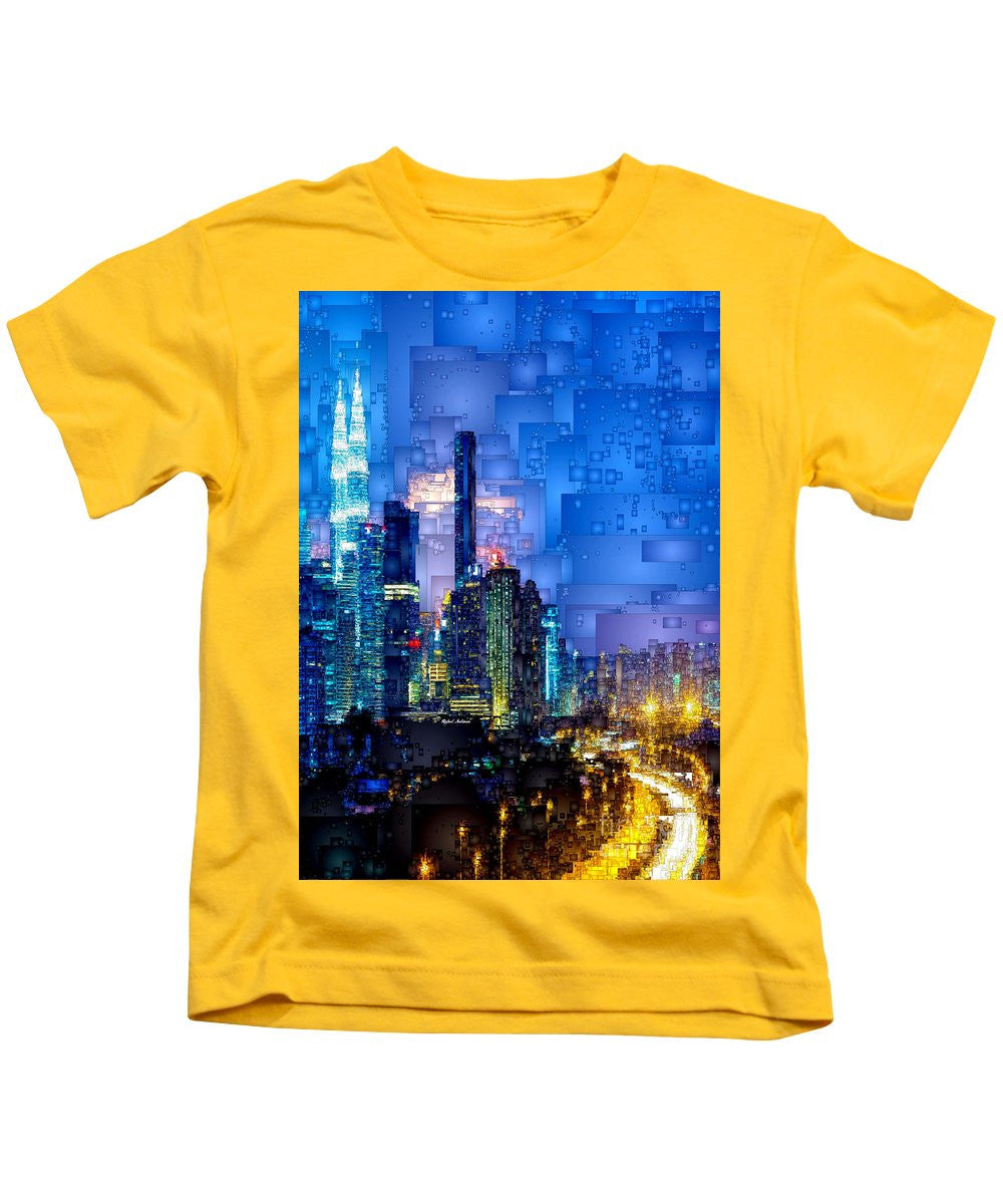 Kids T-Shirt - Kuala Lumpur At Night