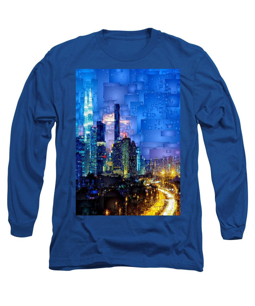 Long Sleeve T-Shirt - Kuala Lumpur At Night