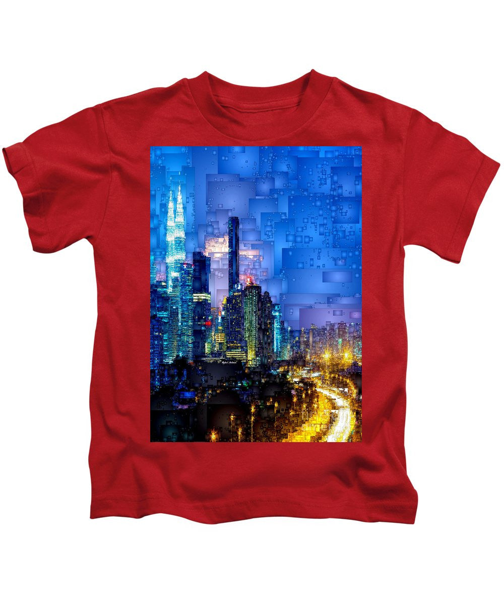 Kids T-Shirt - Kuala Lumpur At Night