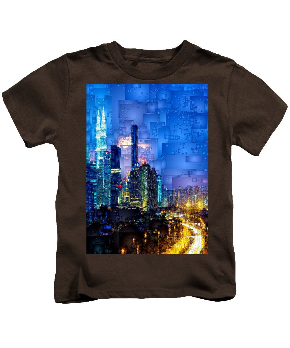 Kids T-Shirt - Kuala Lumpur At Night