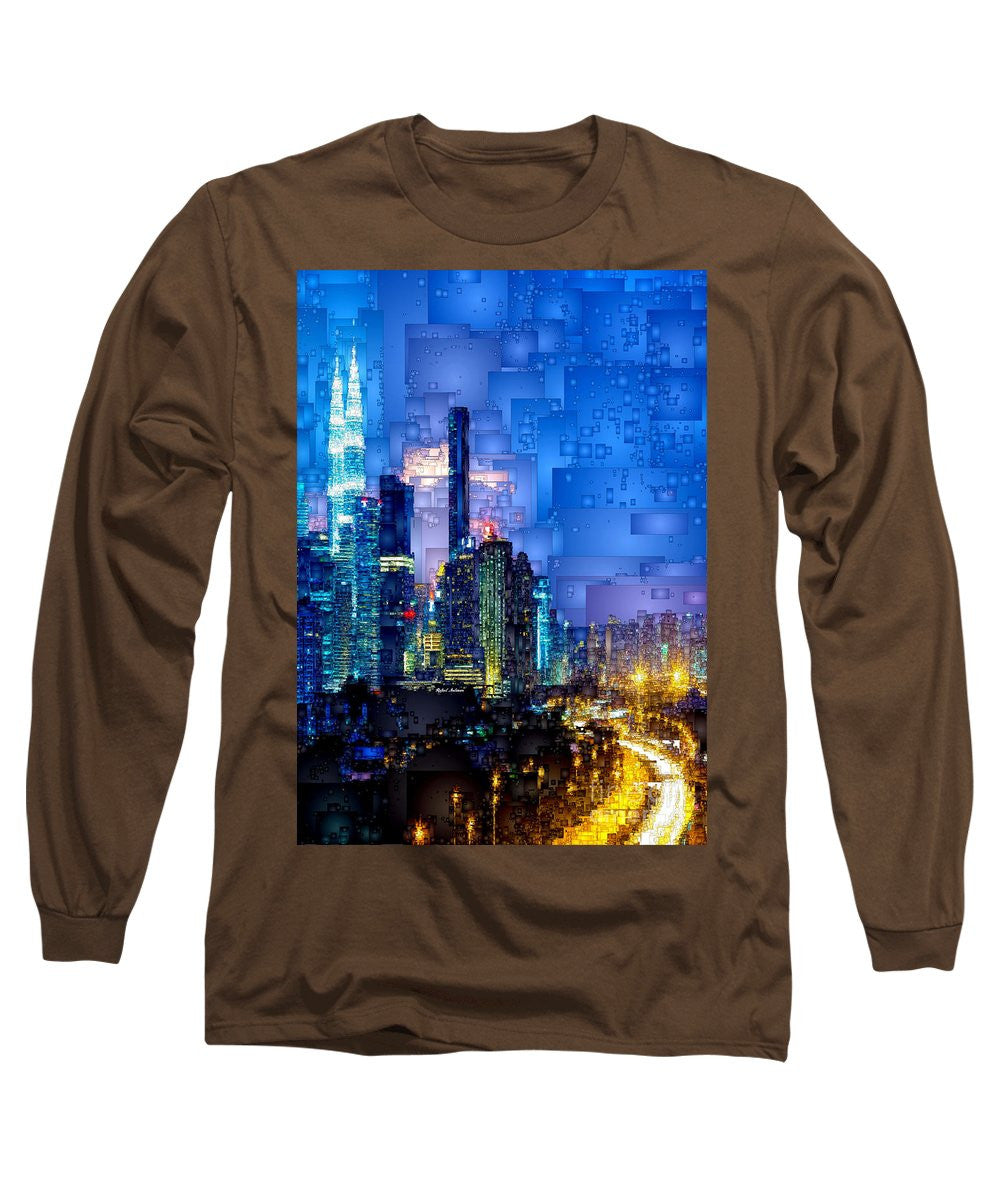 Long Sleeve T-Shirt - Kuala Lumpur At Night