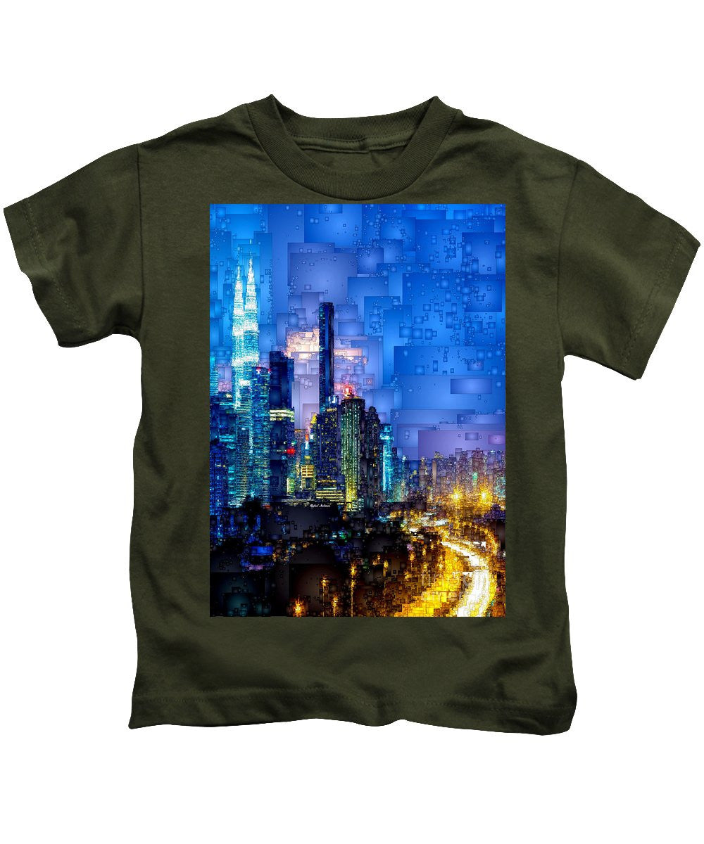 Kids T-Shirt - Kuala Lumpur At Night