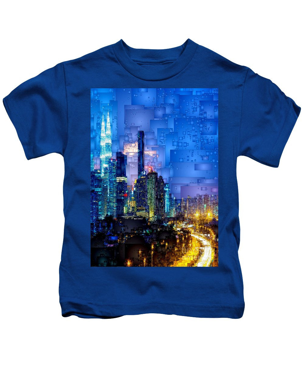 Kids T-Shirt - Kuala Lumpur At Night