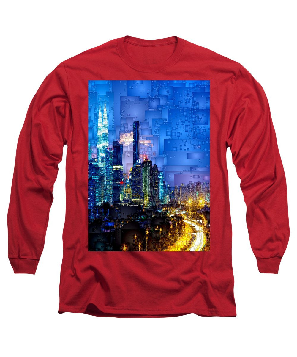 Long Sleeve T-Shirt - Kuala Lumpur At Night