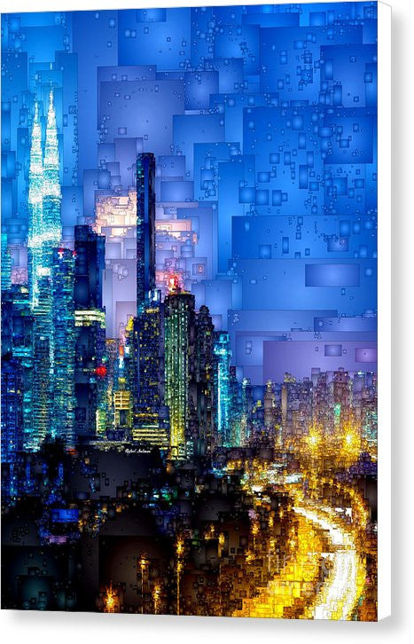 Canvas Print - Kuala Lumpur At Night