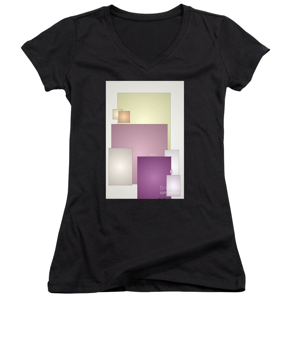 Women's V-Neck T-Shirt (Junior Cut) - Lavender