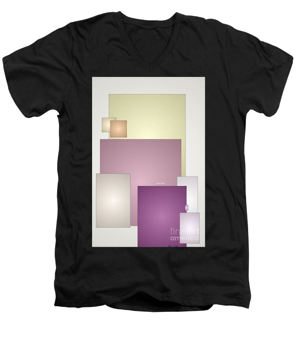 Men's V-Neck T-Shirt - Lavender