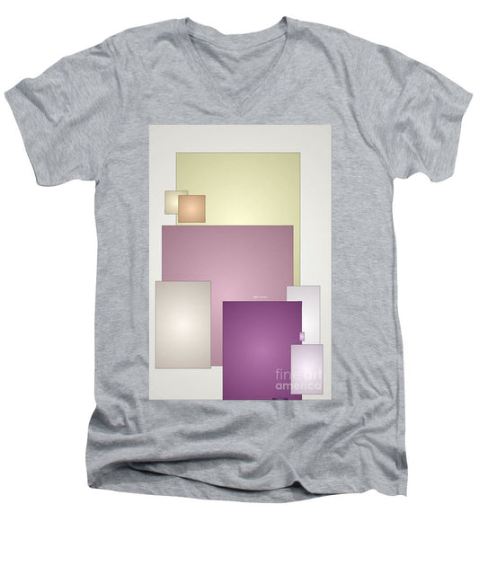 Men's V-Neck T-Shirt - Lavender