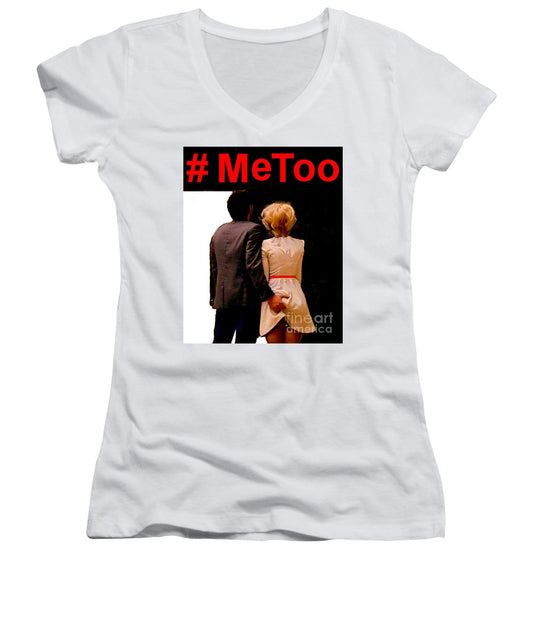 #metoo  - Women's V-Neck T-Shirt