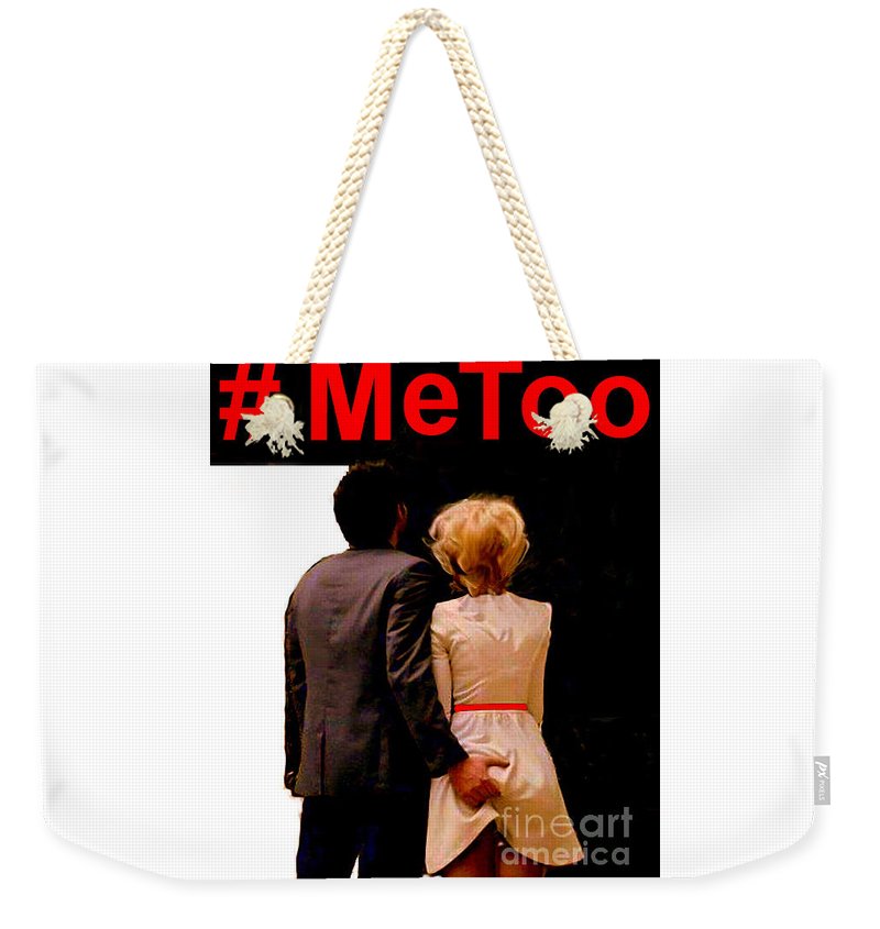 #metoo  - Weekender Tote Bag