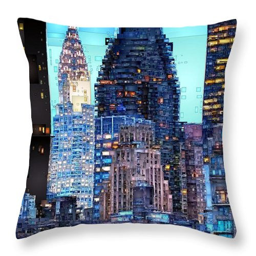 Throw Pillow - New York City