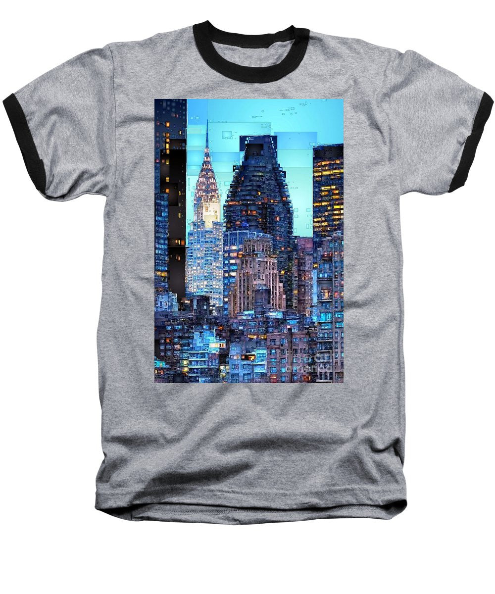 T-shirt de baseball - New York