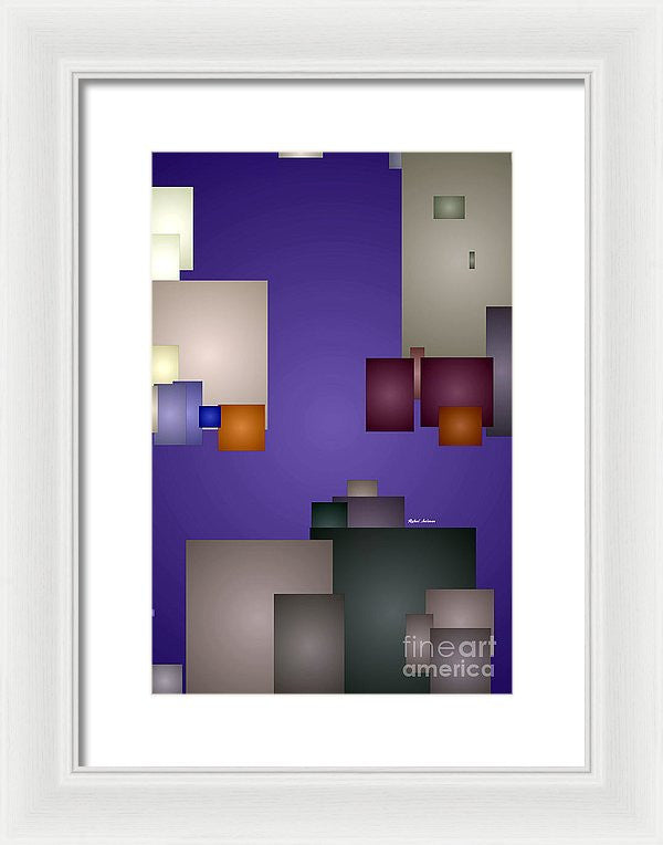 Framed Print - Purple Rain