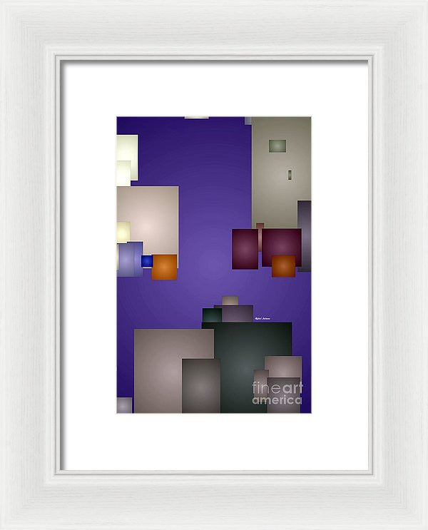 Framed Print - Purple Rain