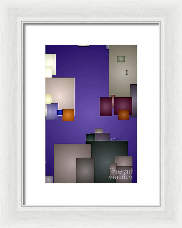 Framed Print - Purple Rain