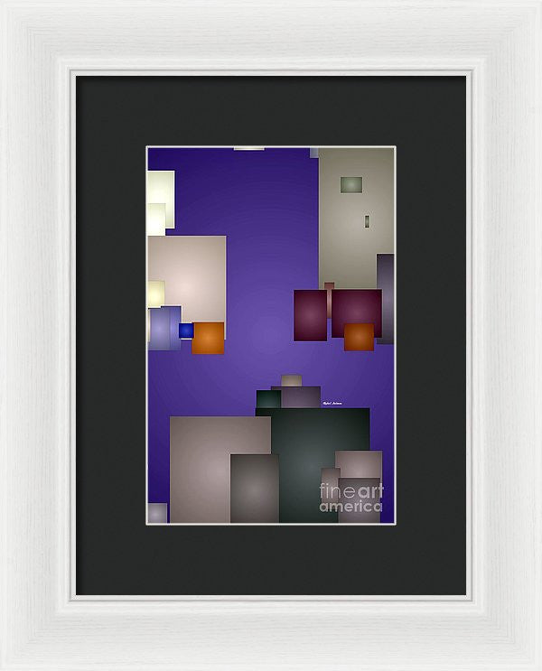 Framed Print - Purple Rain