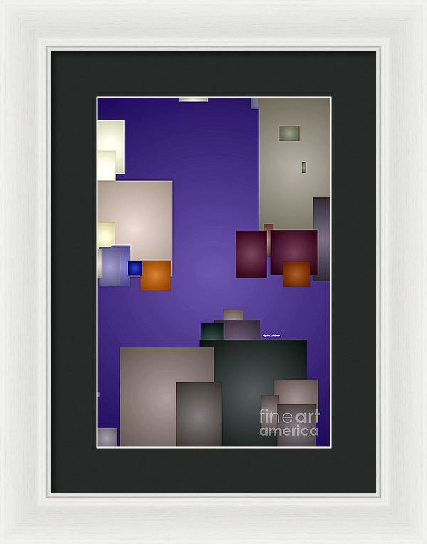 Framed Print - Purple Rain