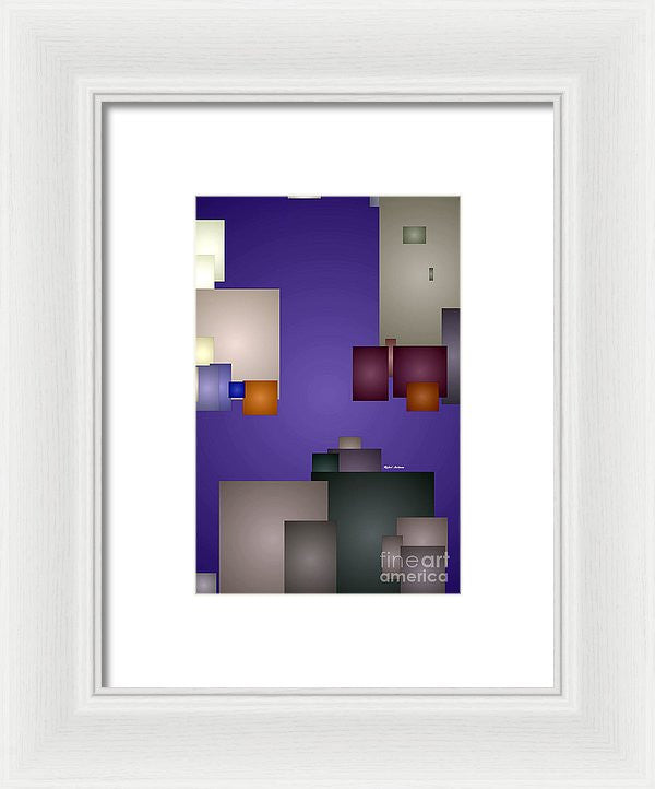 Framed Print - Purple Rain