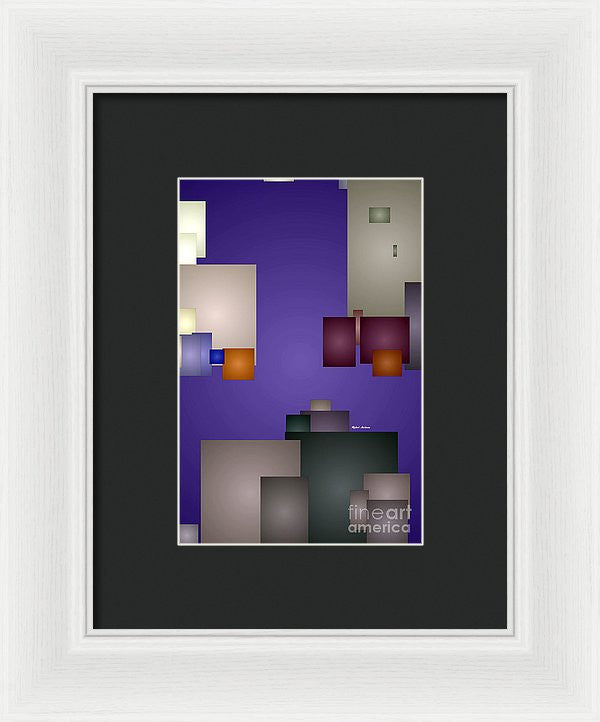 Framed Print - Purple Rain