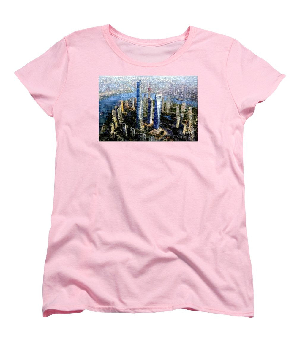 T-shirt pour femme (coupe standard) - Shanghai, Chine