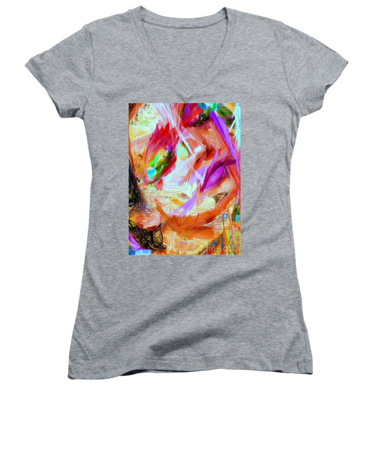 Women's V-Neck T-Shirt (Junior Cut) - Sweet Dreams