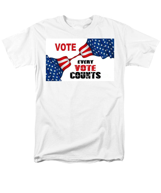 Vote - Every Vote Counts - Men's T-Shirt  (Regular Fit)
