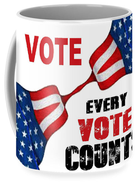 Vote - Every Vote Counts - Mug