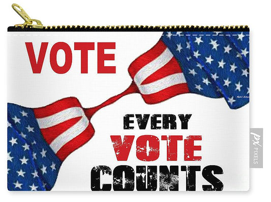 Vote - Every Vote Counts - Carry-All Pouch
