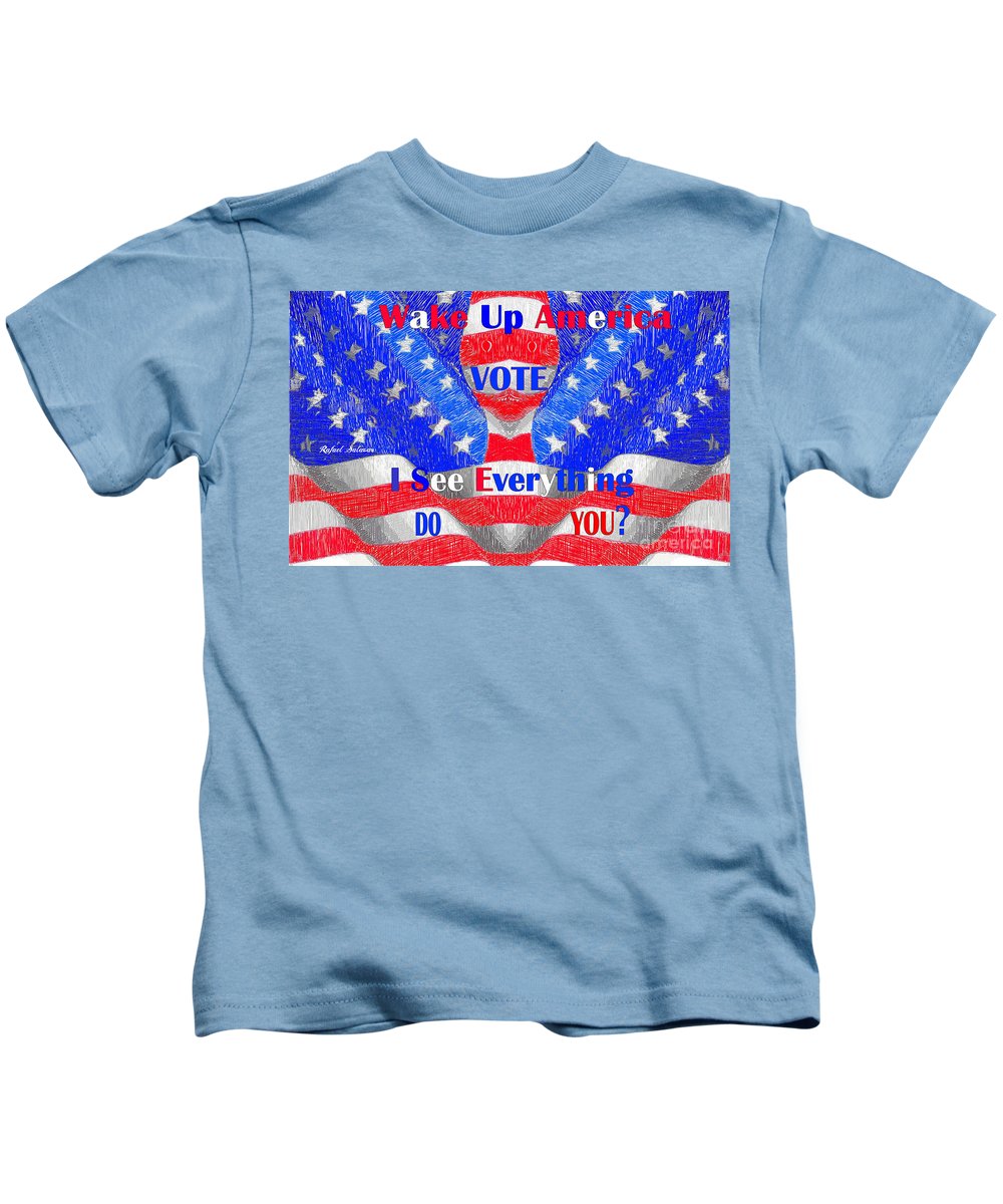 Wake Up America  - Kids T-Shirt