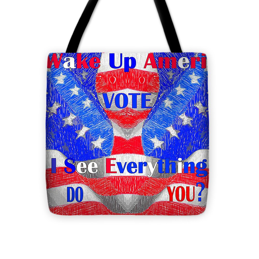 Wake Up America  - Tote Bag