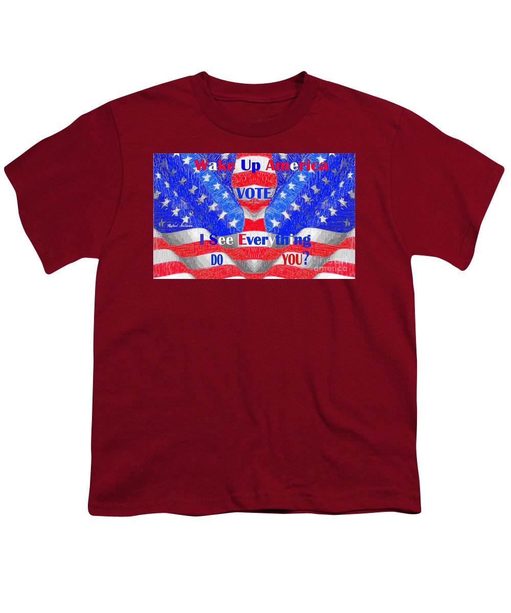 Wake Up America  - Youth T-Shirt