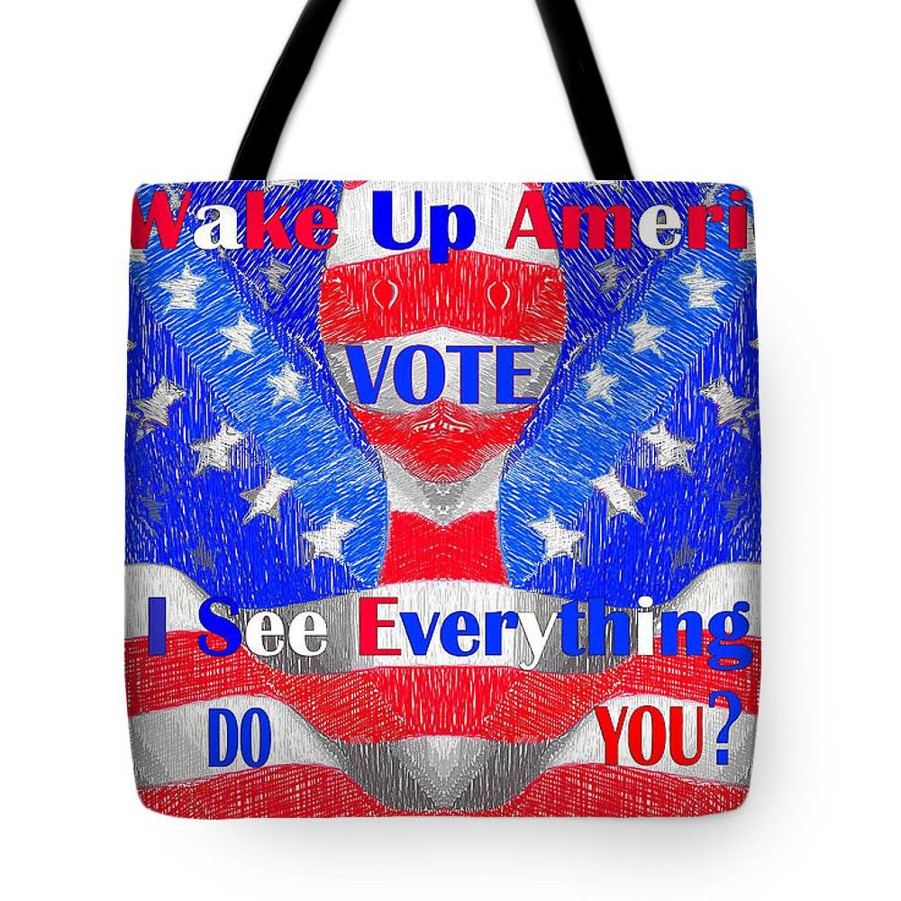 Wake Up America  - Tote Bag