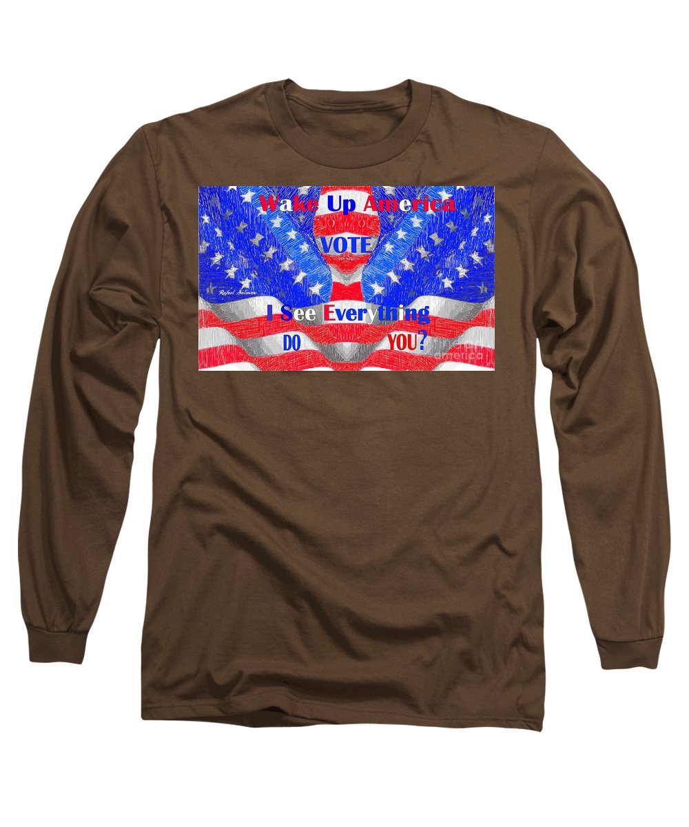 Wake Up America  - Long Sleeve T-Shirt