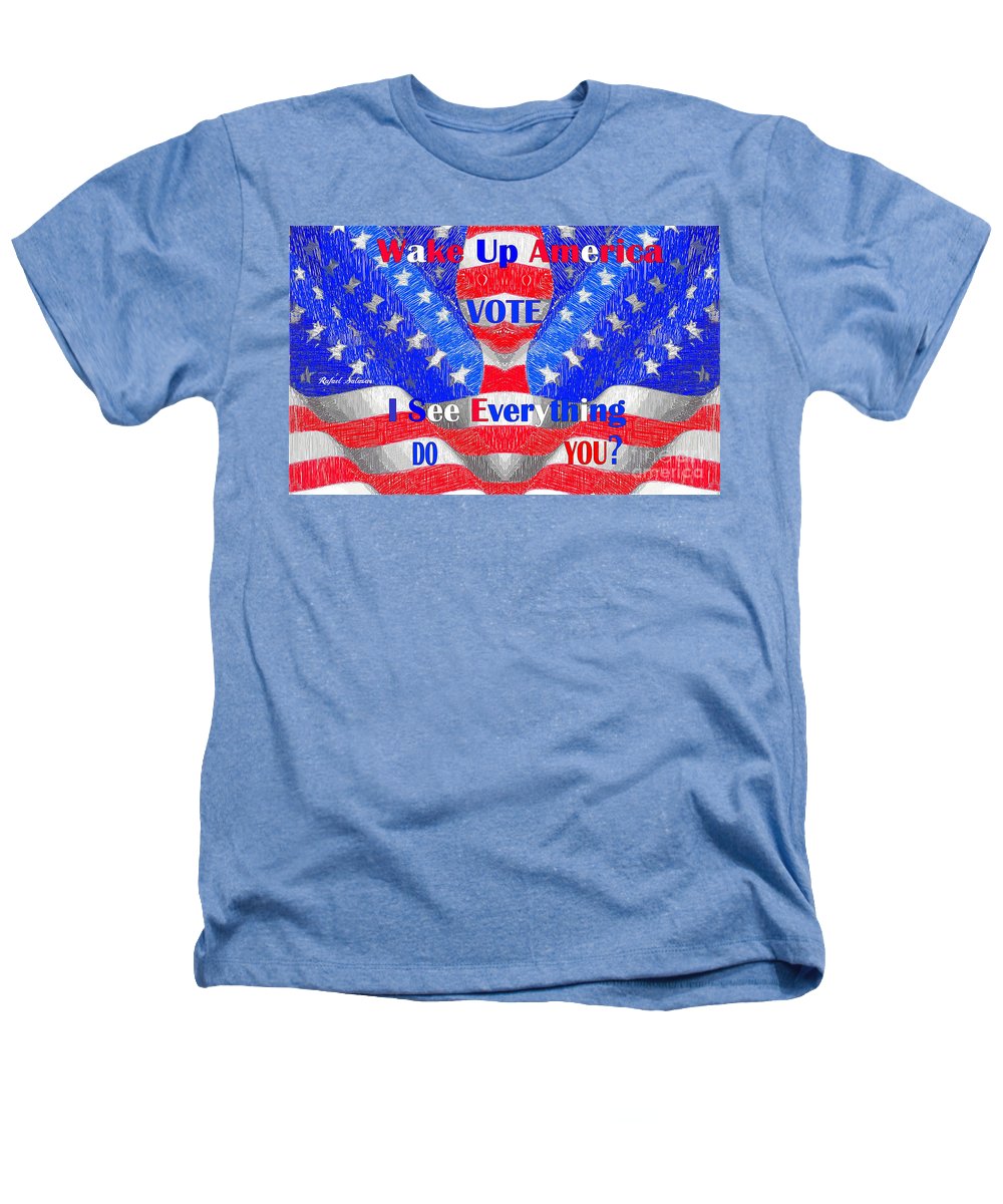 Wake Up America  - Heathers T-Shirt