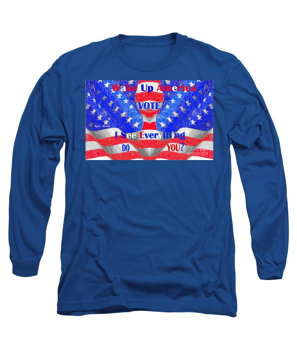 Wake Up America  - Long Sleeve T-Shirt